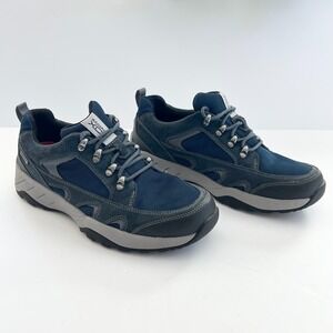 ROCKPORT XCS Riggs Mens Sneaker Walking Shoe Size 10.5 US Navy Blue Suede C16304